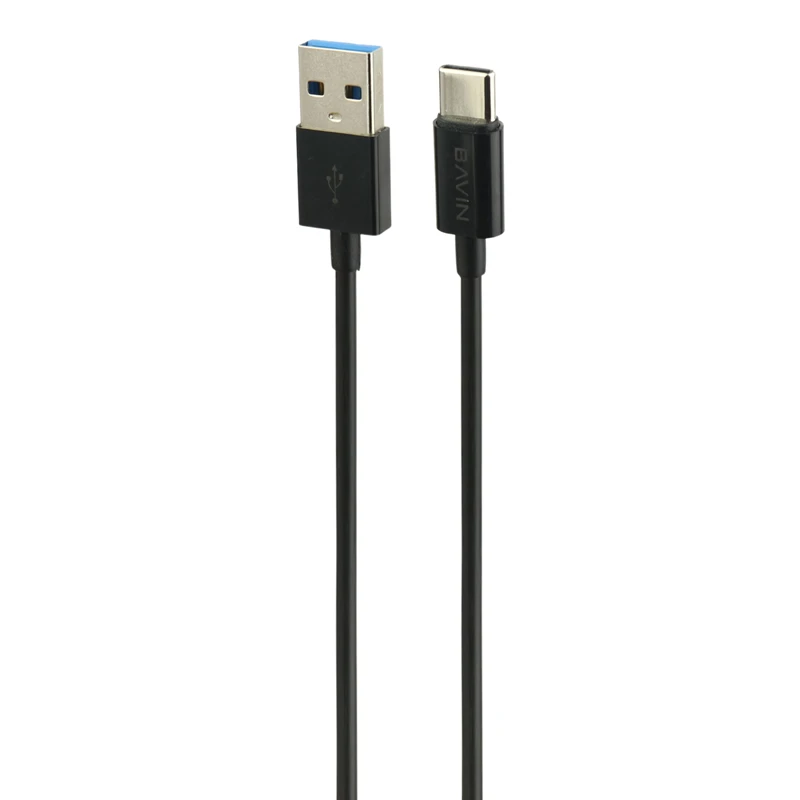 شارژر فندکی فست شارژ Bavin PC375 2.4A 12W + کابل تایپ سی