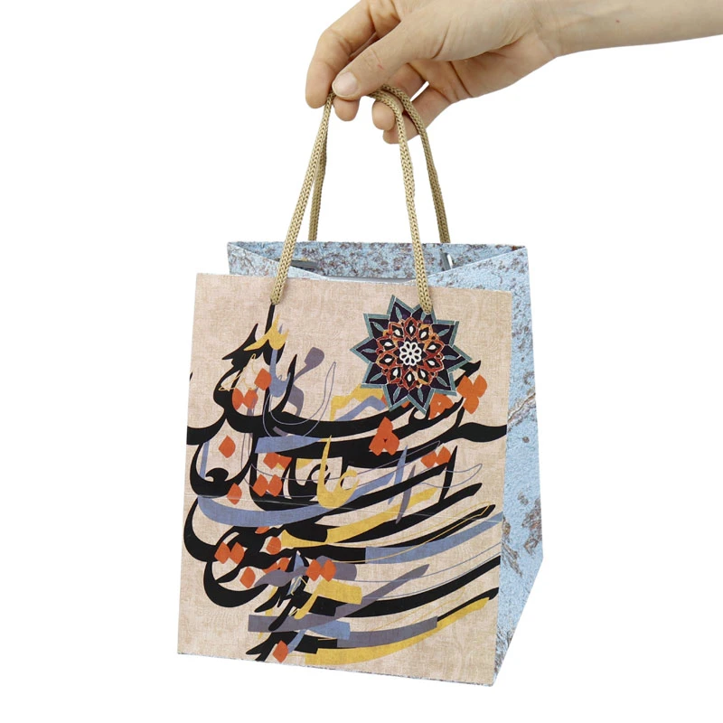 ساک دستی مقوایی کد 54