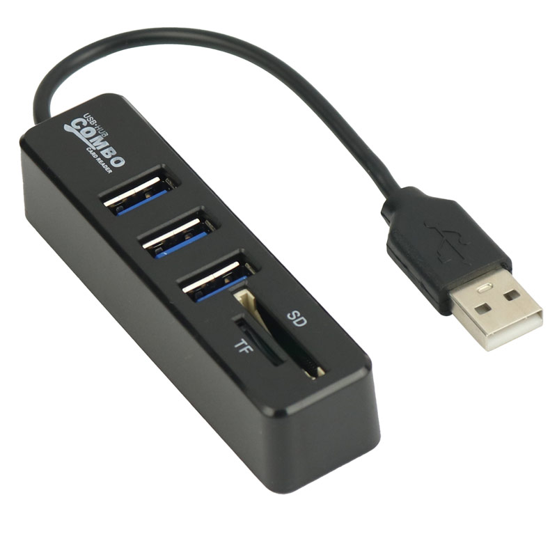 هاب 2 پورت USB2.0 کمبو