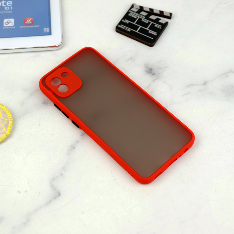 قاب PC مات محافظ لنز دار Samsung Galaxy A03 سری B