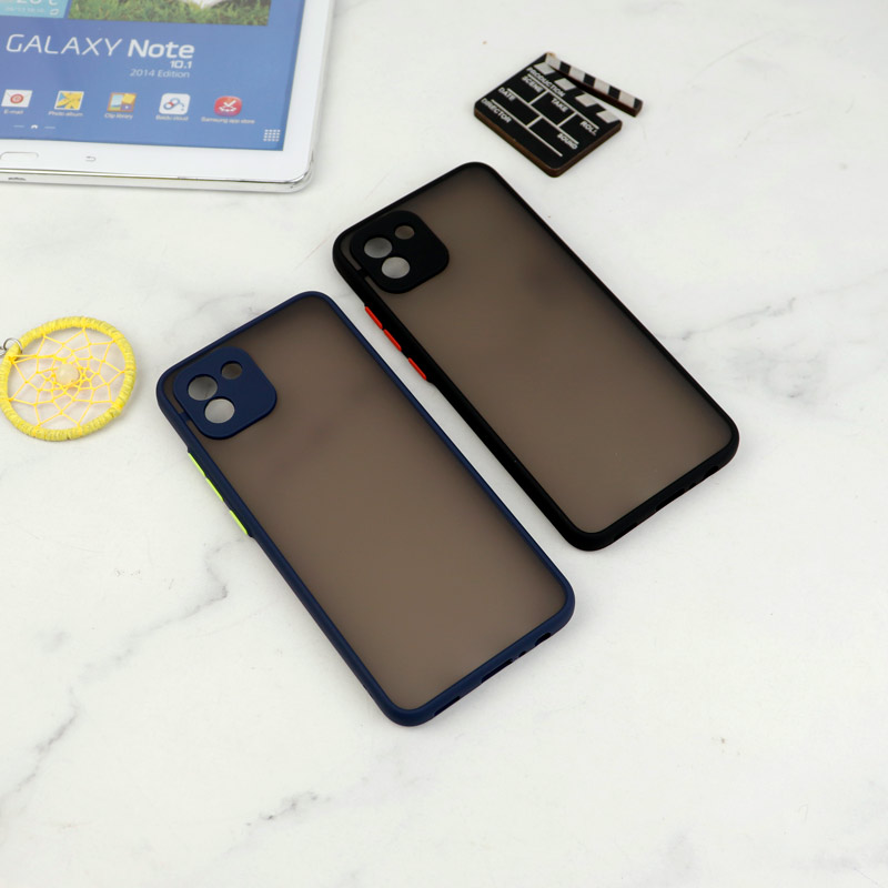 قاب PC مات محافظ لنز دار Samsung Galaxy A03 سری B