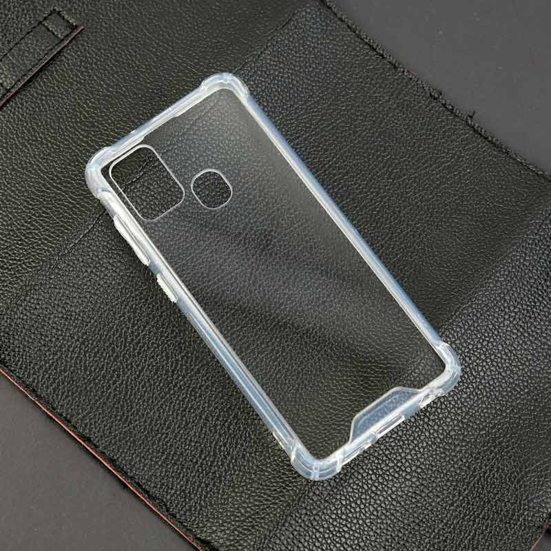 قاب PC ضدضربه کپسولی بی رنگ Samsung Galaxy A21s