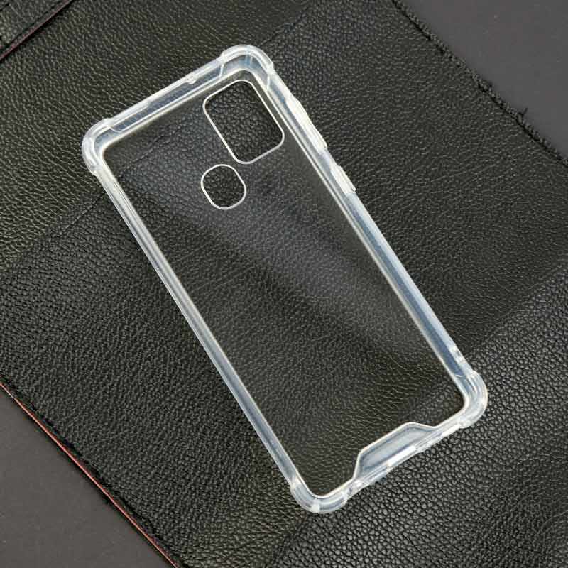قاب PC ضدضربه کپسولی بی رنگ Samsung Galaxy A21s