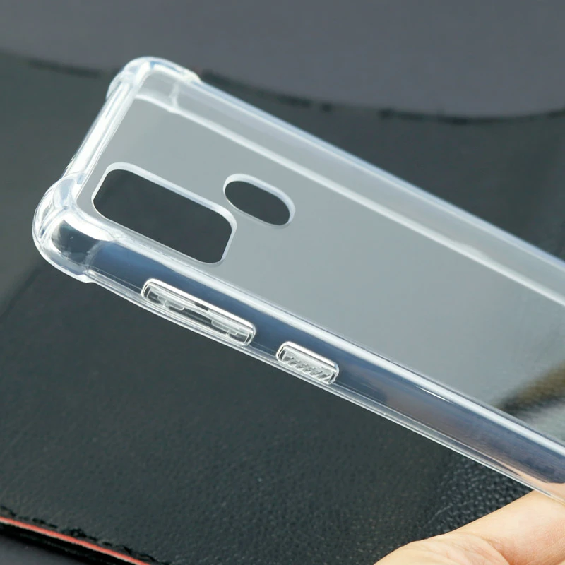 قاب PC ضدضربه کپسولی بی رنگ Samsung Galaxy A21s