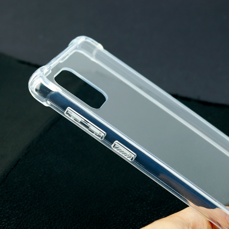 قاب PC ضدضربه کپسولی بی رنگ Samsung Galaxy A31