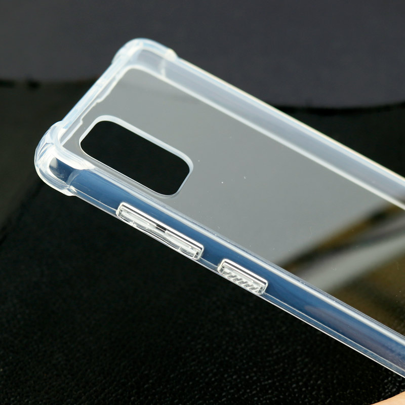 قاب PC ضدضربه کپسولی بی رنگ Samsung Galaxy A51