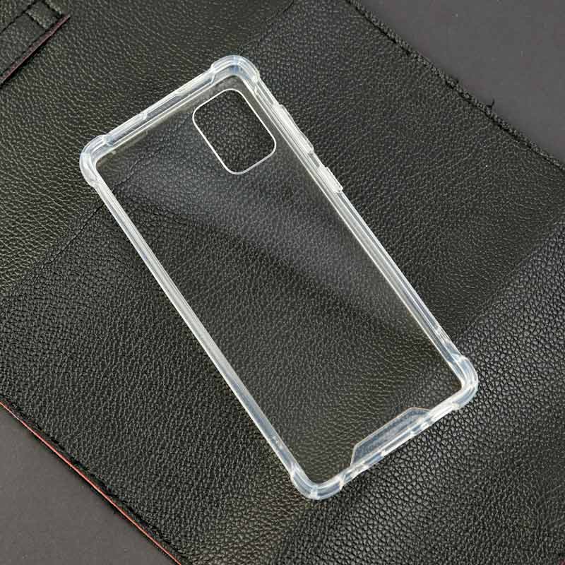 قاب PC ضدضربه کپسولی بی رنگ Samsung Galaxy A71