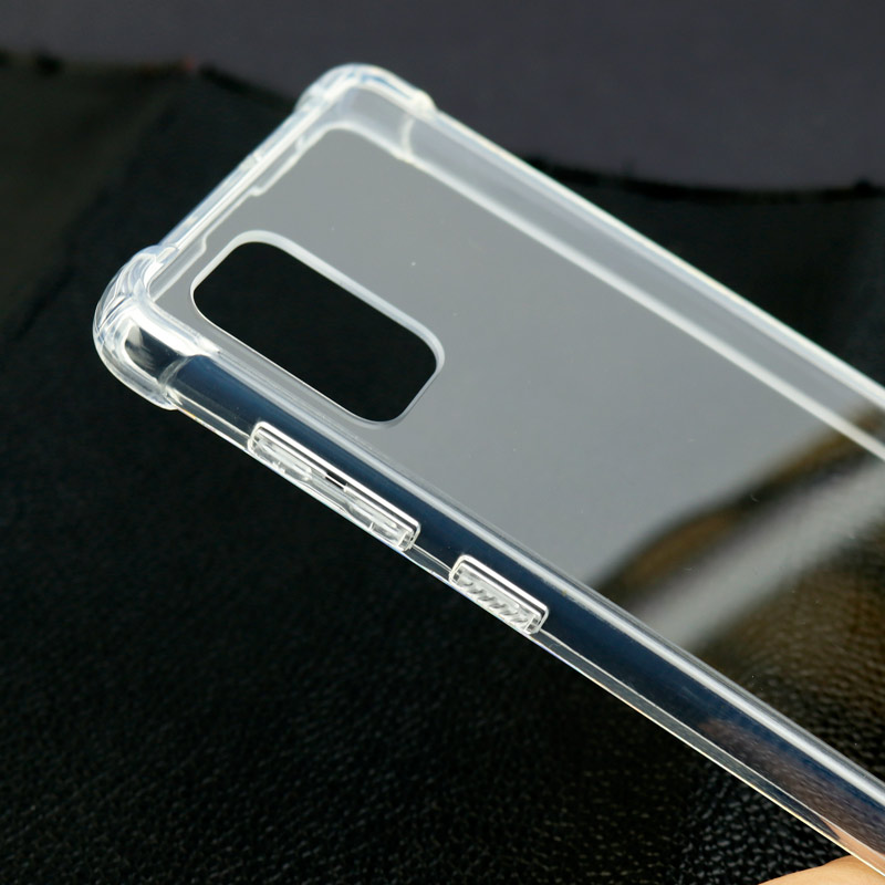 قاب PC ضدضربه کپسولی بی رنگ Samsung Galaxy A71