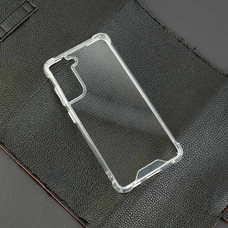 قاب PC ضدضربه کپسولی بی رنگ Samsung Galaxy S21 FE 5G