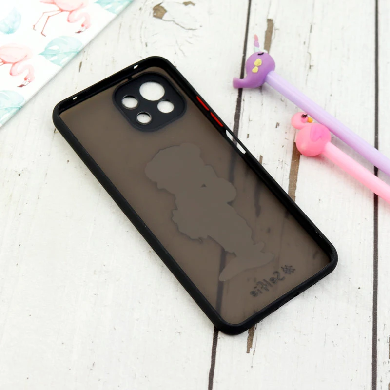 قاب PC مات محافظ لنزدار طرحدار Xiaomi Mi 11 Lite