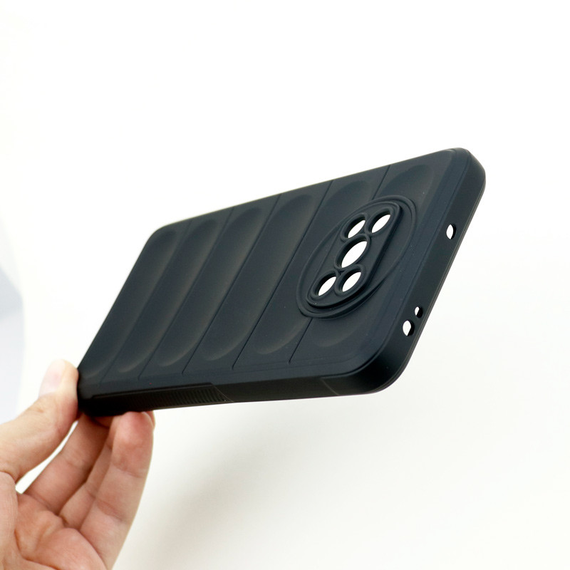 قاب PC انگشتی محافظ لنزدار Xiaomi Poco X3
