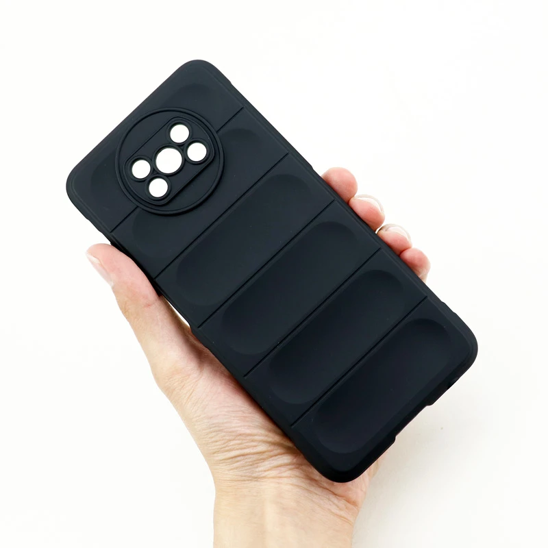 قاب PC انگشتی محافظ لنزدار Xiaomi Poco X3