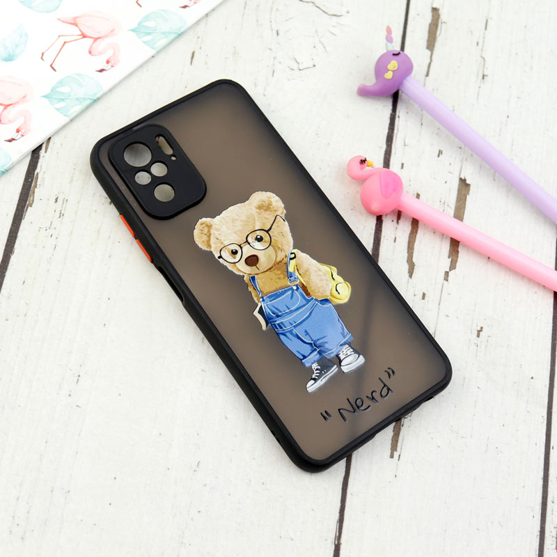 قاب PC مات محافظ لنزدار طرحدار Xiaomi Redmi Note 10 / 10s