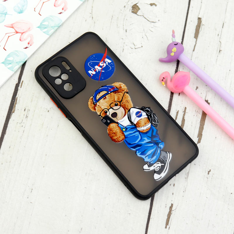 قاب PC مات محافظ لنزدار طرحدار Xiaomi Redmi Note 10 / 10s