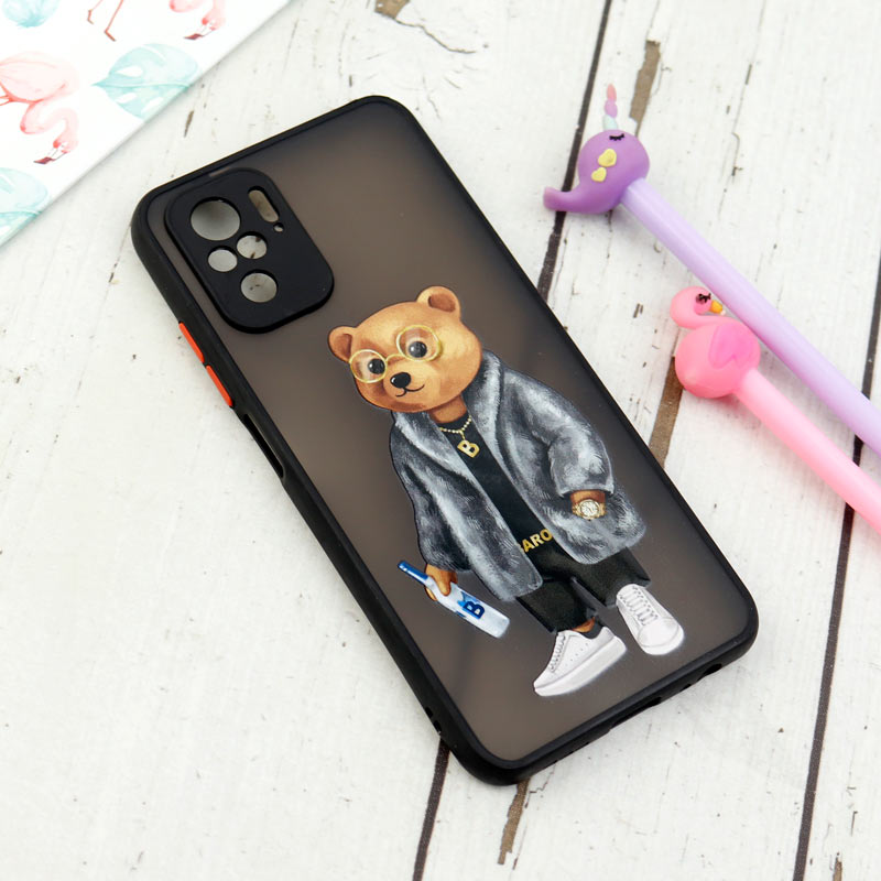 قاب PC مات محافظ لنزدار طرحدار Xiaomi Redmi Note 10 / 10s
