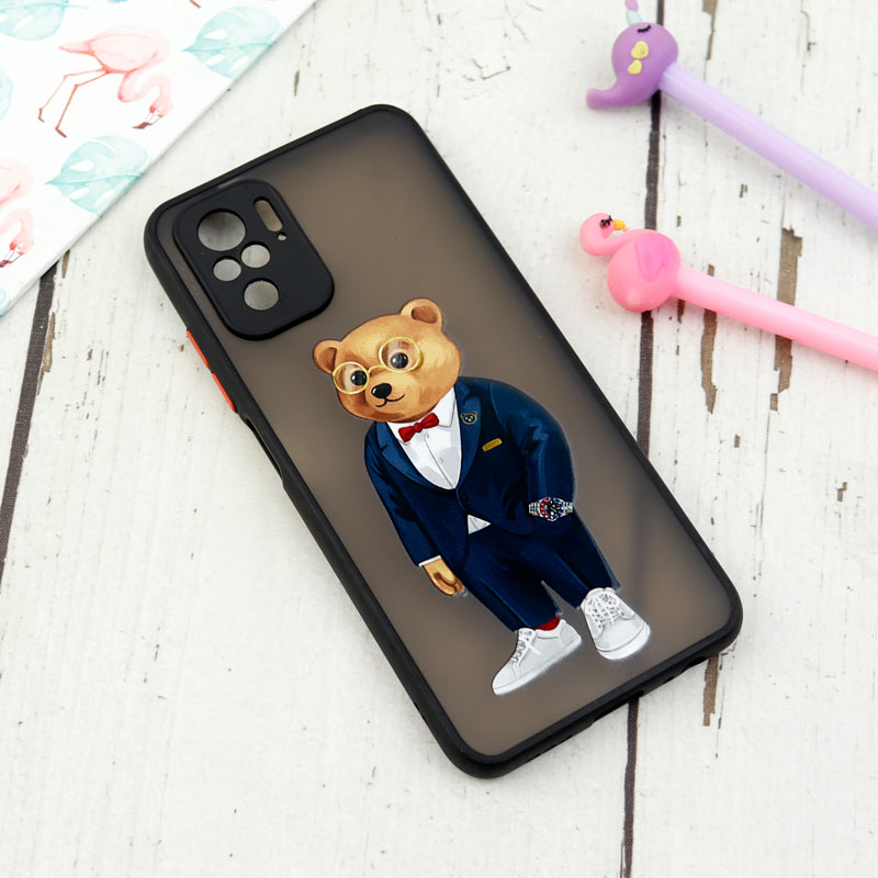 قاب PC مات محافظ لنزدار طرحدار Xiaomi Redmi Note 10 / 10s
