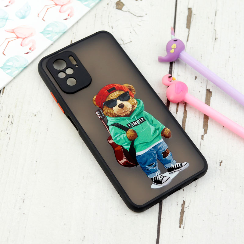 قاب PC مات محافظ لنزدار طرحدار Xiaomi Redmi Note 10 / 10s