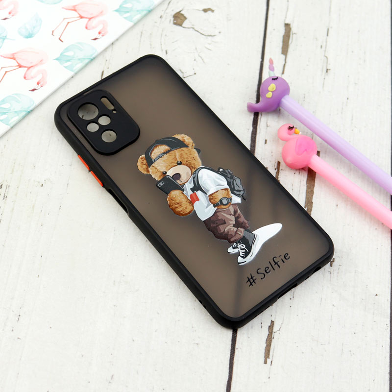 قاب PC مات محافظ لنزدار طرحدار Xiaomi Redmi Note 10 / 10s