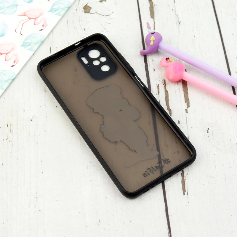 قاب PC مات محافظ لنزدار طرحدار Xiaomi Redmi Note 10 / 10s