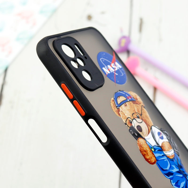 قاب PC مات محافظ لنزدار طرحدار Xiaomi Redmi Note 10 / 10s
