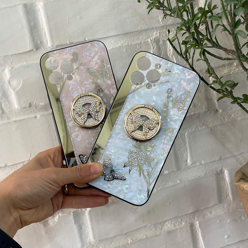 قاب طرح پروانه ای محافظ لنزدار پاپ سوکت دار iPhone 12 Pro Max
