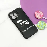 قاب طرحدار بوتر محافظ لنزدار iPhone 13 Pro کارل مشکی