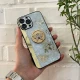قاب طرح پروانه ای محافظ لنزدار برجسته پاپ سوکت دار iPhone 13 Pro Max