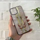 قاب طرح پروانه ای محافظ لنزدار برجسته iPhone 13 Pro Max