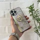 قاب طرح پروانه ای محافظ لنزدار برجسته پاپ سوکت دار iPhone 13 Pro Max