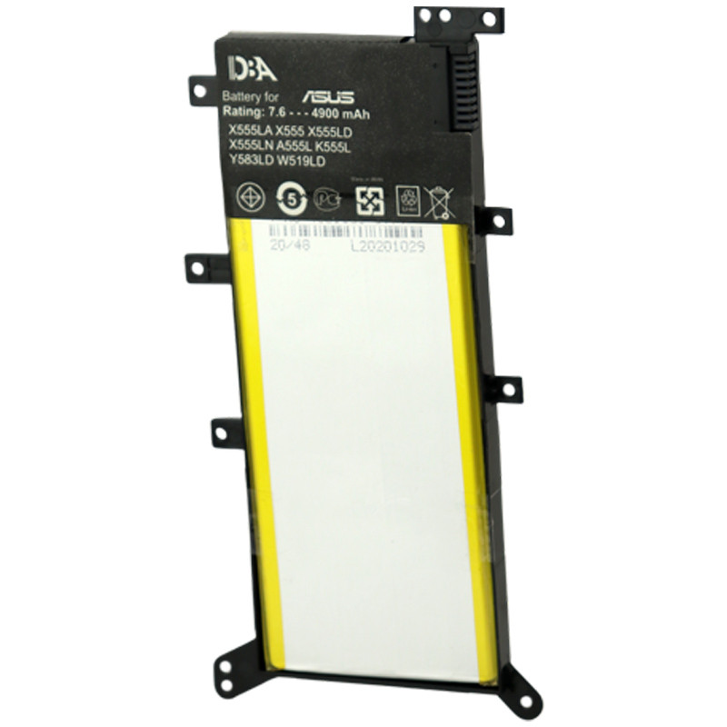 باتری لپتاپ DBA دو سلولی ایسوس Asus X555