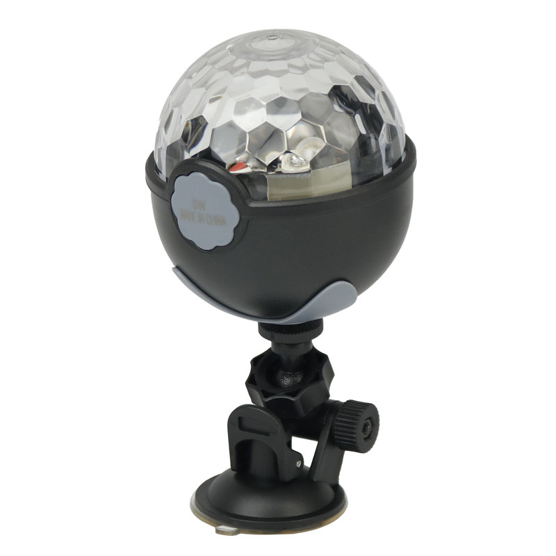 چراغ رقص نور گردان DJ Strobe Light + ریموت کنترل