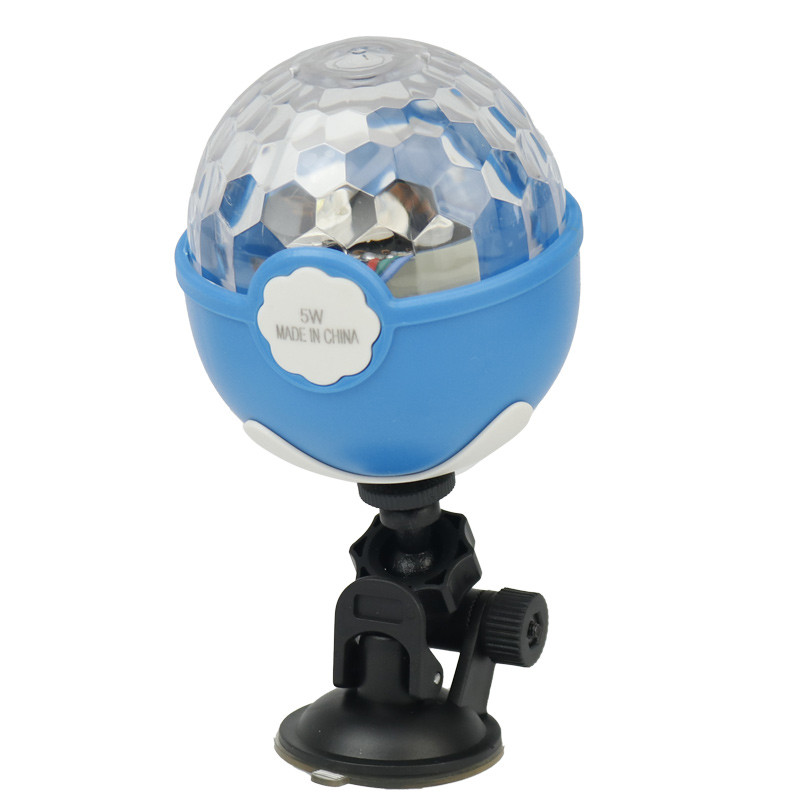 چراغ رقص نور گردان DJ Strobe Light + ریموت کنترل