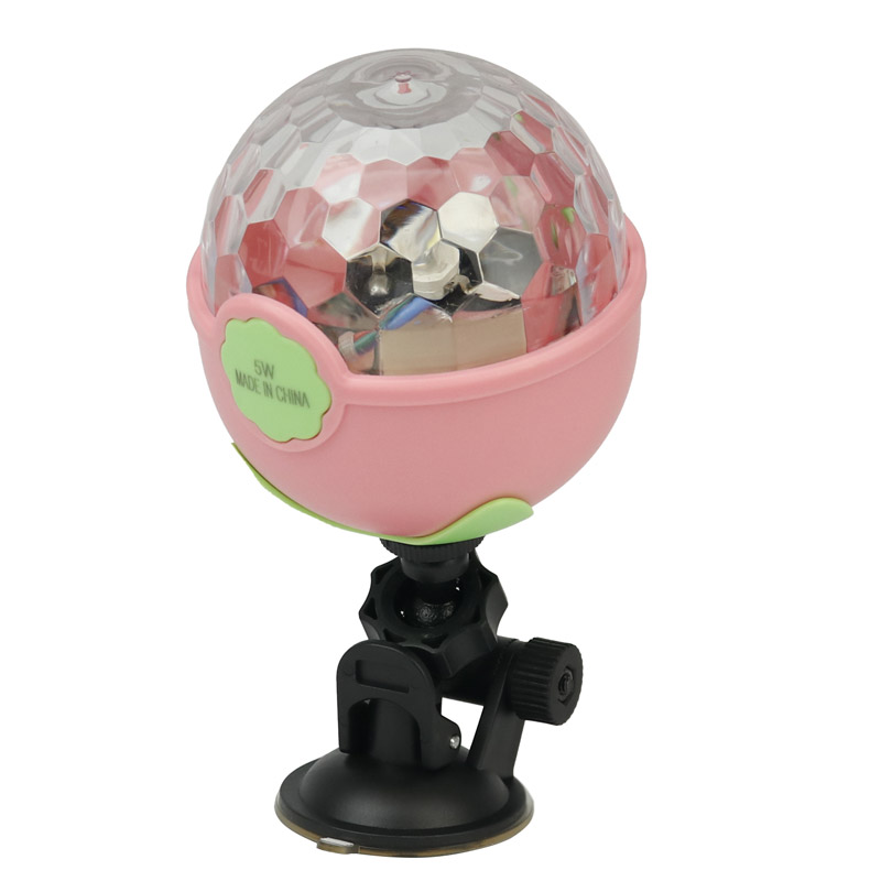 چراغ رقص نور گردان DJ Strobe Light + ریموت کنترل