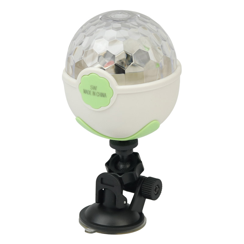 چراغ رقص نور گردان DJ Strobe Light + ریموت کنترل