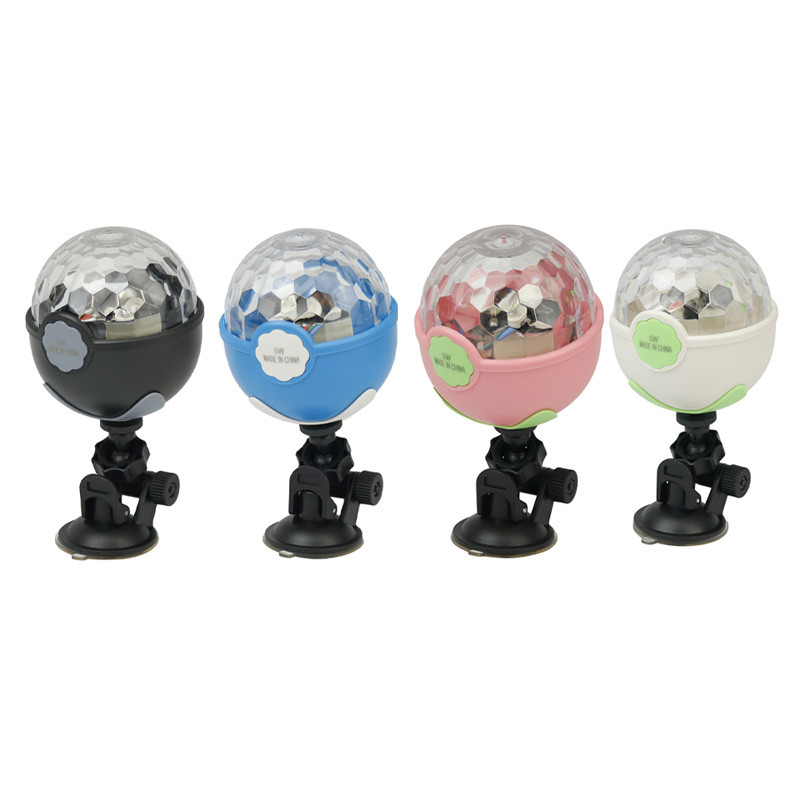 چراغ رقص نور گردان DJ Strobe Light + ریموت کنترل