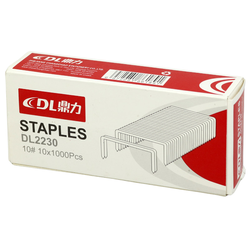 سوزن منگنه دی ال DL DL2230 سایز 10 باکس 10 عددی