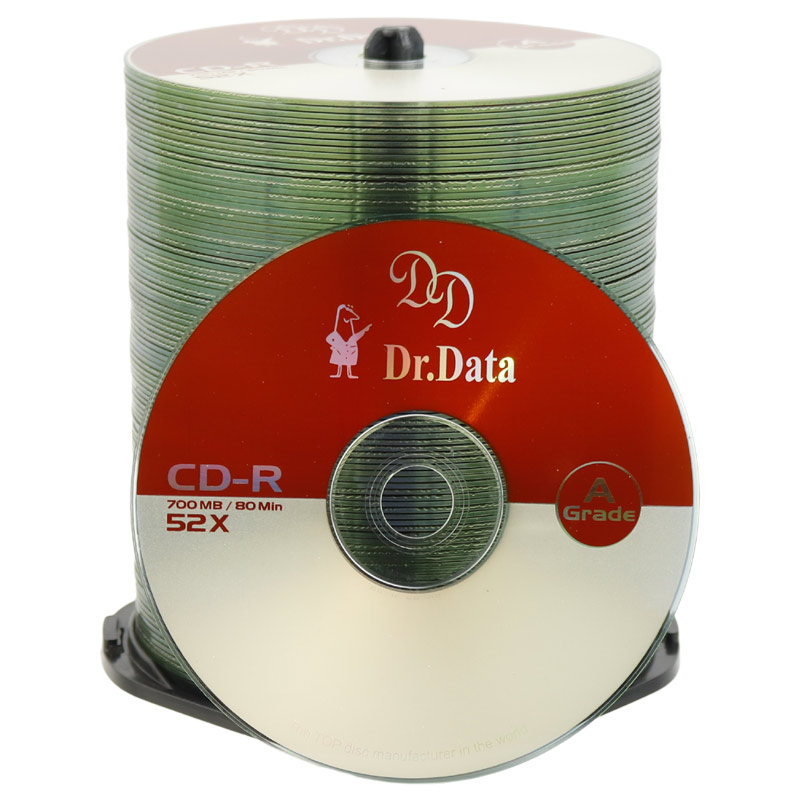 CD خام دکتر دیتا Dr.Data بسته 100 عددی