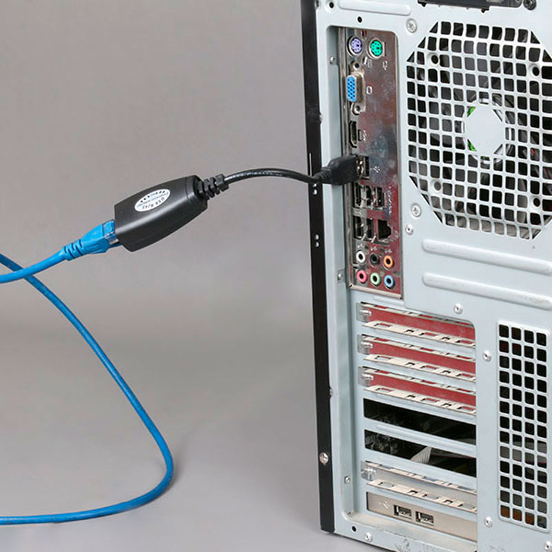 تبدیل افزایش طول تحت شبکه Datalife USB-RJXT USB To LAN