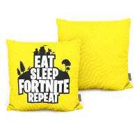کوسن گیمینگ طرح Eat Sleep Fortnite Repeat