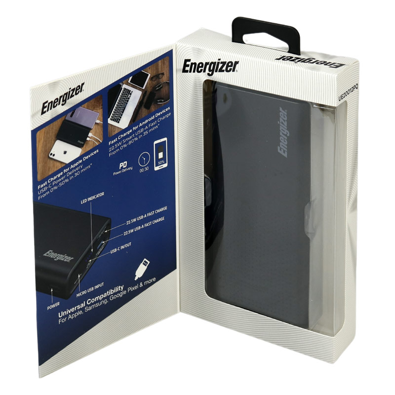 پاور بانک انرجایزر 20000 فست شارژ Energizer UE20012PQ