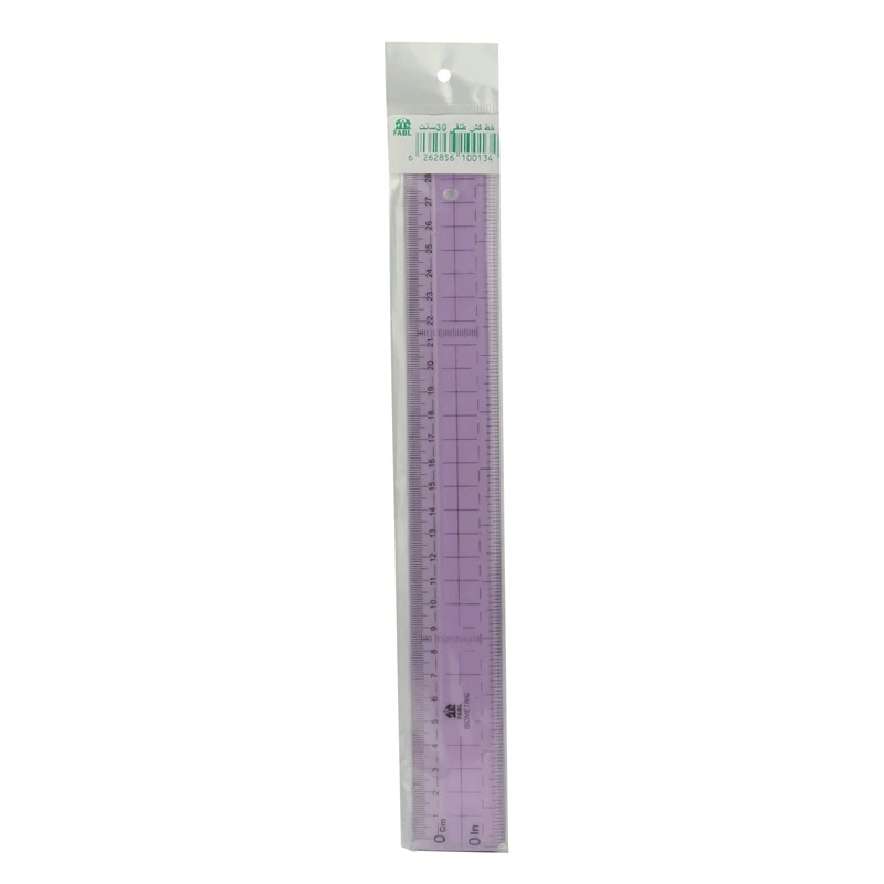 خط کش پلاستیکی فابل FABL 30cm