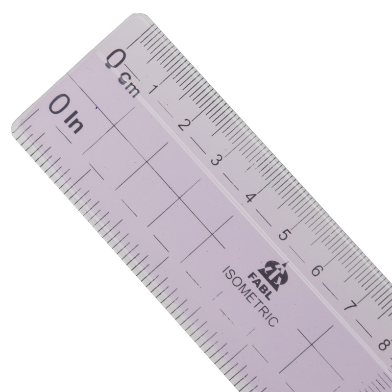 خط کش پلاستیکی فابل FABL 30cm
