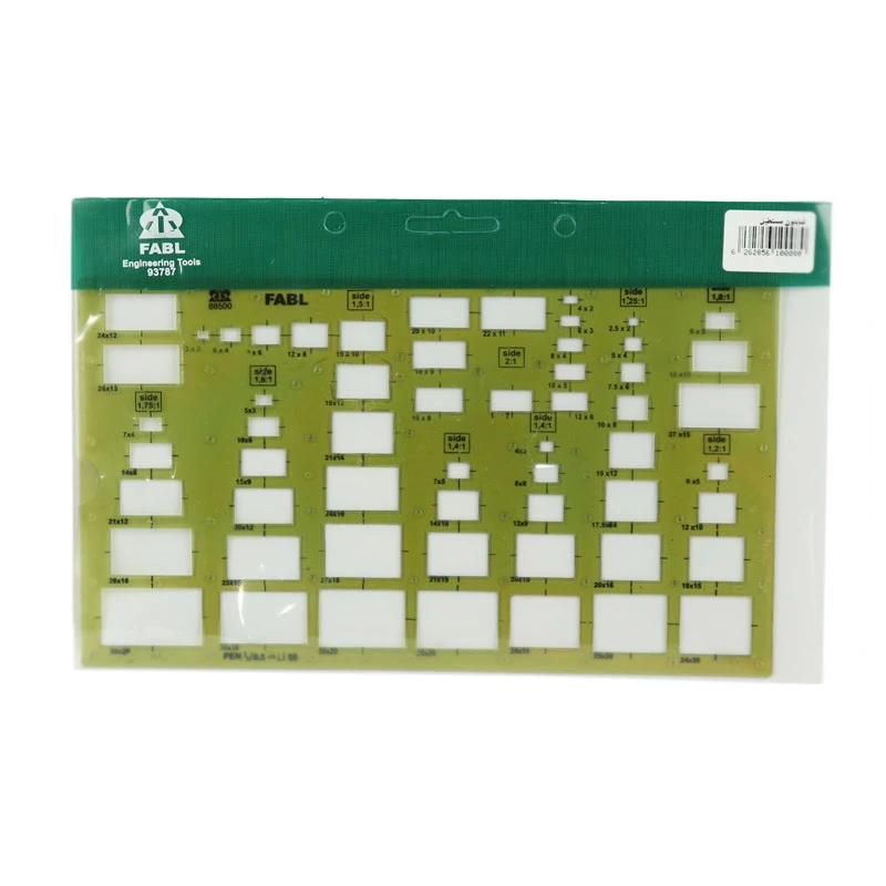 شابلون مستطیل فابل FABL 93887