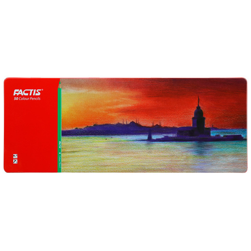 مداد رنگی 50 رنگ فکتیس Factis F07112650
