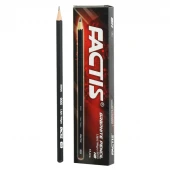 مداد مشکی فکتیس Factis Lapiz Negro 9000 بسته 12 عددی