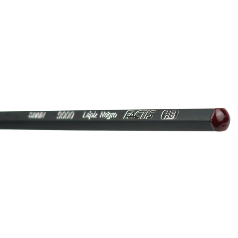 مداد مشکی فکتیس Factis Lapiz Negro 9000 بسته 12 عددی