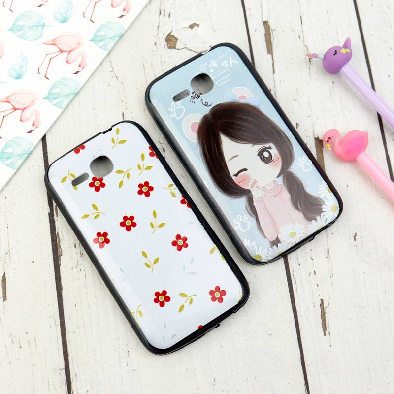 قاب فانتزی برجسته دخترانه هواوی Huawei Ascend Y600 سری 16