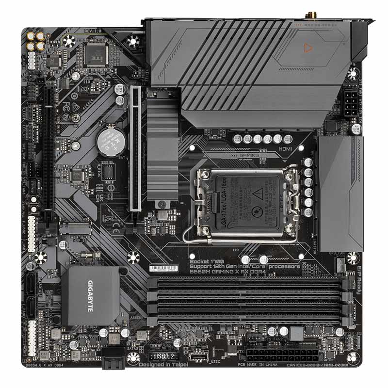 مادربرد گیگابایت B660M GAMING X AX rev.1.x