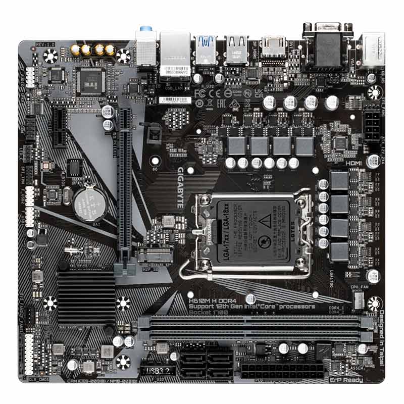 مادربرد گیگابایت H610M H rev.1.0 DDR4