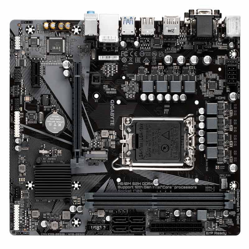 مادربرد گیگابایت H610M S2H rev.1.1